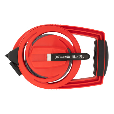 Рулетка геодезическая, 50 м х 12,5 мм, металлическая лента, закрытый корпус Matrix купить в Москве с доставкой по всей России | ProtosMarket.ru