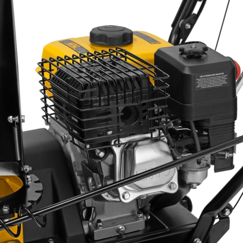 Бензиновая снегоуборочная машина SBM 610, 212 cc, ручной старт, фара Denzel по ценам производителя в Москве с доставкой по всей России