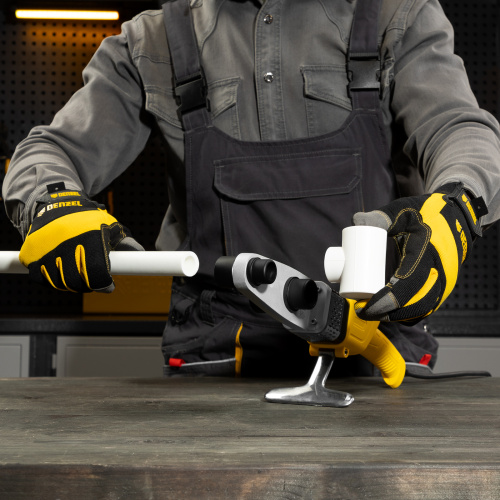 Аппарат для сварки пластиковых труб DWP-800, Х-Pro, 800 Вт, 300 град, комплект насадок, 20-32 мм Denzel по ценам производителя в Москве с доставкой по всей России