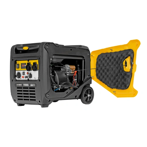 Генератор инверторный GS-4500iSE, 4,5 кВт, 230 В, закрытый корпус, электростартер Denzel по ценам производителя в Москве с доставкой по всей России