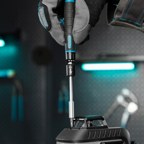 Отвертка с набором бит и торцевых головок для точных работ, гибкий привод, 48 шт, CrMo Gross по ценам производителя в Москве с доставкой по всей России