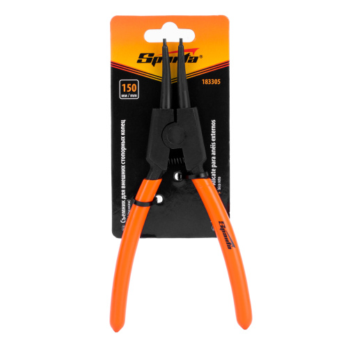 Съемник, 150 мм, для внешних стопорных колец, прямой (разжим) Sparta по ценам производителя в Москве с доставкой по всей России