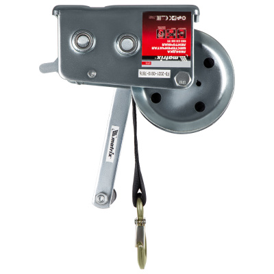 Лебедка шестеренчатая, тяга 0.8 т, ленточная Matrix по ценам производителя в Москве с доставкой по всей России