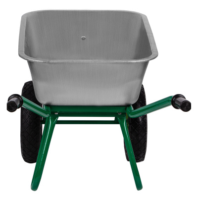 Тачка садово-строительная, 2-х колесная, усиленная, грузоподъемность 320 кг, объем 100 л по ценам производителя в Москве с доставкой по всей России