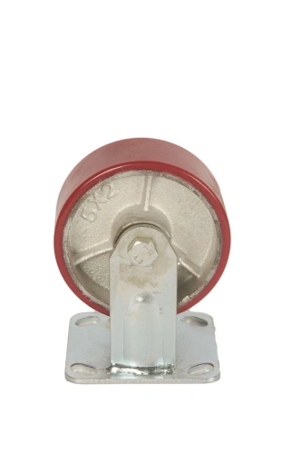 Колесо большегрузное неповоротное FCp 54 125 мм полиуретановое (N) по ценам производителя в Москве с доставкой по всей России