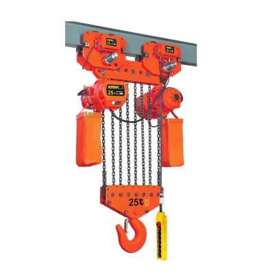 25т 12м таль цепная ТЭЦ OCALIFT 25-10s 380в передвижная купить в Москве с доставкой по всей России | ProtosMarket.ru