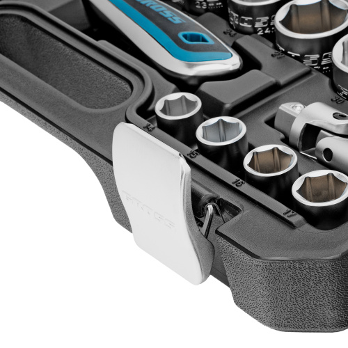 Набор инструментов, 1/2", CrV, 120 зубьев, 24 предмета Gross по ценам производителя в Москве с доставкой по всей России