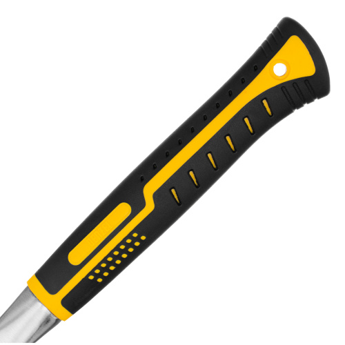 Молоток слесарный 600 г, цельнометаллический, двухкомпонентная рукоятка Denzel по ценам производителя в Москве с доставкой по всей России