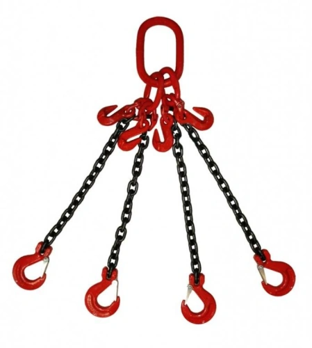 Строп цепной TOR 4СЦ г/п 3,15 т 5,0 м с укорачивающими крюками по ценам производителя в Москве с доставкой по всей России