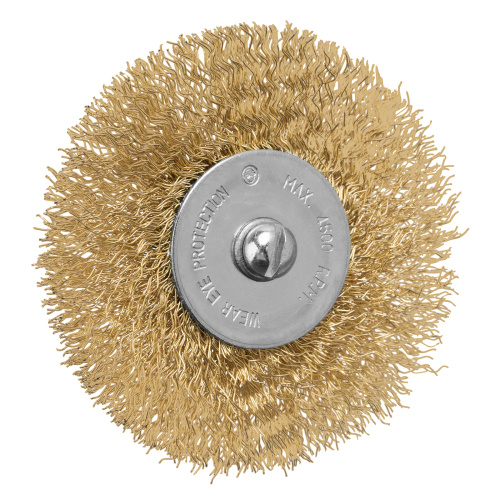 Набор щеток для дрели, 5 шт, 5 плоских 25-38-50-63-75 мм, со шпильками, металлические Matrix по ценам производителя в Москве с доставкой по всей России