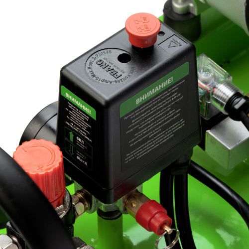 Компрессор безмаслянный малошумный МБ 2250/100, 2250 Вт, 100л, 400 л/мин Сибртех по ценам производителя в Москве с доставкой по всей России