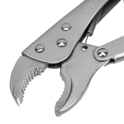 Зажим ручной, полукруглый захват, 220 мм Сибртех по ценам производителя в Москве с доставкой по всей России