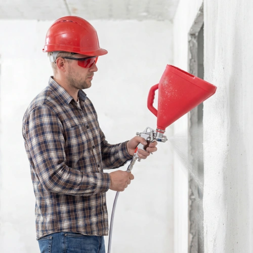 Картушный пистолет для штукатурки, V= 9,5 л, сопла 4, 6 и 8 мм Matrix по ценам производителя в Москве с доставкой по всей России