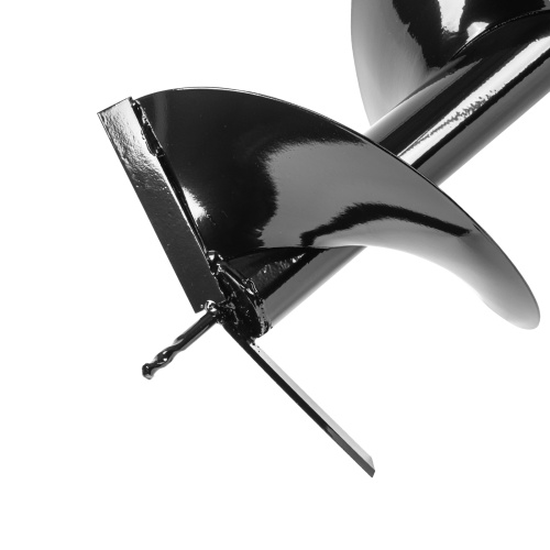 Шнек для грунта E-300, диаметр 300 мм, длина 800 мм,соединение 20 мм, несъемный нож Denzel по ценам производителя в Москве с доставкой по всей России