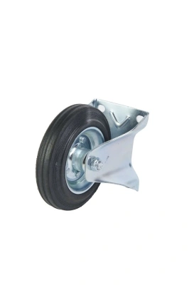 Колесо неповоротное усиленное резина FRC 63 160 мм по ценам производителя в Москве с доставкой по всей России