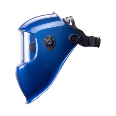 Маска сварщика КОРУНД-5 синяя без коробки (ф-р 2100V, пр-во FoxWeld) по ценам производителя в Москве с доставкой по всей России