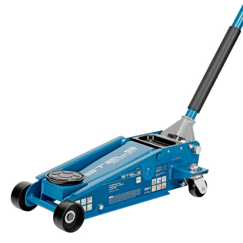 Домкрат гидравлический подкатной, 3 т, 120-450 мм, быстрый подъем, проф. Stels по ценам производителя в Москве с доставкой по всей России