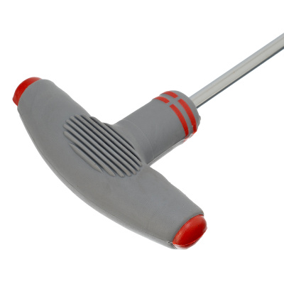 Отвертка с Т-образной эргономичной ручкой и набором бит, 11 шт, CrV Matrix по ценам производителя в Москве с доставкой по всей России