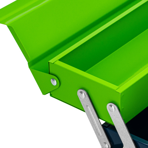 Ящик для инструмента, 430 х 200 х 160 мм, три секции, металлический Сибртех по ценам производителя в Москве с доставкой по всей России