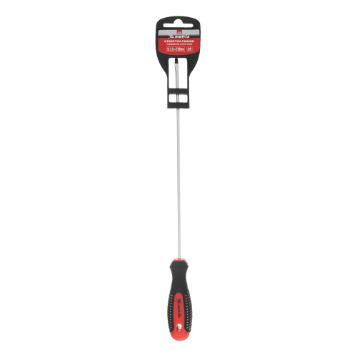 Отвертка Fusion, SL3 х 200 мм, CrV, трехкомпонентная рукоятка "Anti slip" Matrix по ценам производителя в Москве с доставкой по всей России