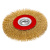 Щетка для точила, 125 мм, посадка 20 мм, плоская, латунированная витая проволока Matrix по ценам производителя в Москве с доставкой по всей России