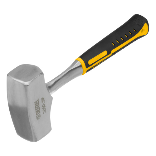 Кувалда 2 кг, цельнометаллическая, двухкомпонентная рукоятка Denzel по ценам производителя в Москве с доставкой по всей России