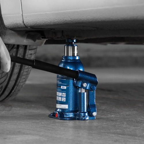 Домкрат гидравлический бутылочный телескопический, 4 т, подъем 170-420 мм Stels по ценам производителя в Москве с доставкой по всей России