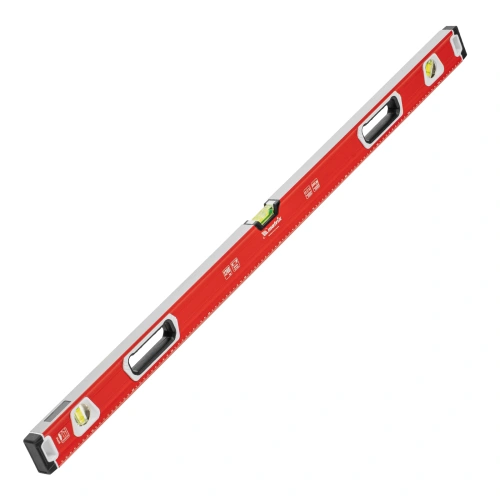 Уровень алюминиевый, магнит, фрезерованный, 3 глазка (1 зеркальный) двухкомпонентные рукоятки, 1200 мм Matrix по ценам производителя в Москве с доставкой по всей России