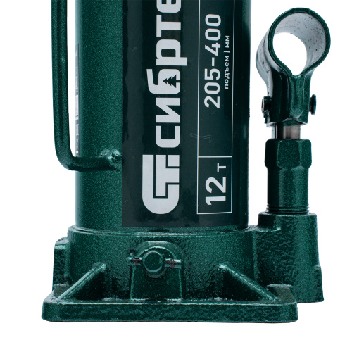 Домкрат гидравлический бутылочный, 12 т, 205-400 мм Сибртех по ценам производителя в Москве с доставкой по всей России