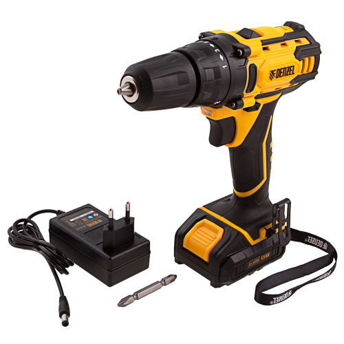 Дрель-шуруповерт аккумуляторная CDL-12-01CB, Li-Ion, 12 В, 1 акк. Denzel по ценам производителя в Москве с доставкой по всей России