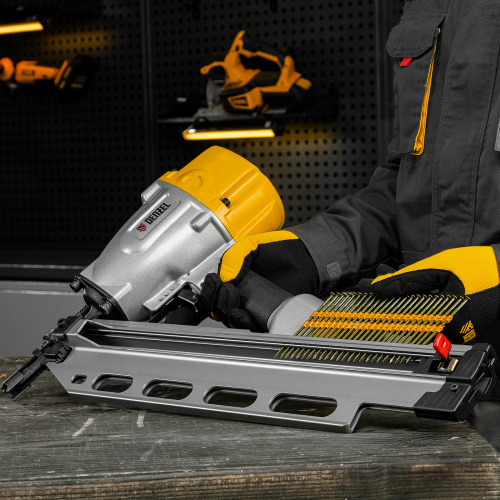 Гвозди для пнев. нейлера (крашен.) длина - 90 мм, диам. - 3,05 мм, 2000 шт. Denzel по ценам производителя в Москве с доставкой по всей России