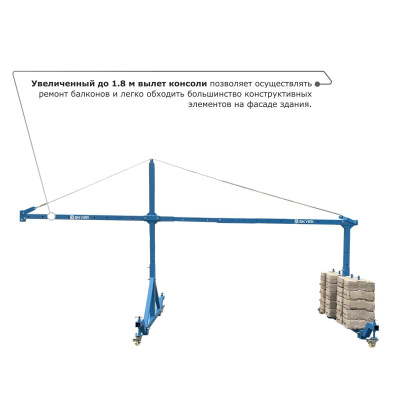 Строительная люлька SKYER SKR 6 по ценам производителя в Москве с доставкой по всей России