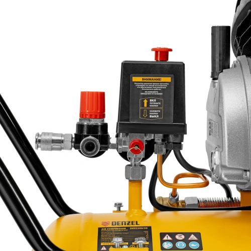Компрессор воздушный DKV2200/50, Х-PRO 2.2 кВт, 400 л/мин, 50 л Denzel по ценам производителя в Москве с доставкой по всей России