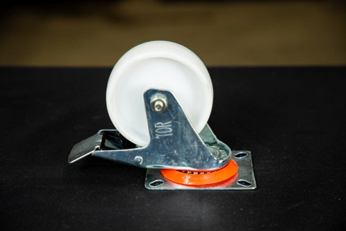 Колесо поворотное полипропилен SRCnb 42 100 мм с тормозом (N) по ценам производителя в Москве с доставкой по всей России