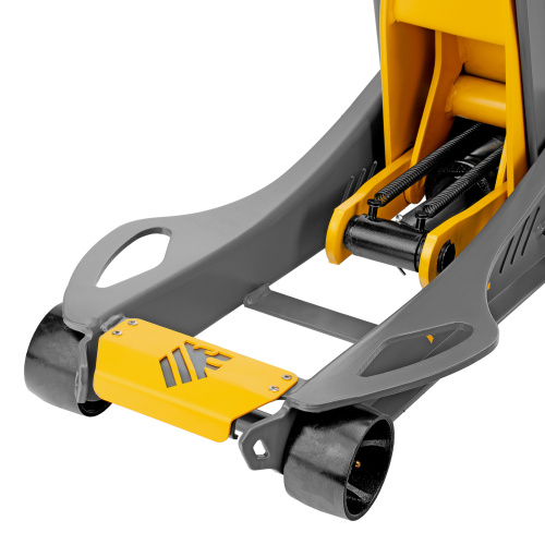 Домкрат гидравлический подкатной, 3,8 т, 110-580 мм, быстрый подъем, низкий подхват, проф. Denzel по ценам производителя в Москве с доставкой по всей России