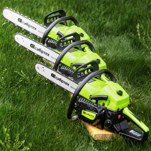 Пила цепная бензиновая БП-4540, 45 см3, шина 40 см, шаг 0.325, паз 1,5 мм, 64 звена Сибртех по ценам производителя в Москве с доставкой по всей России