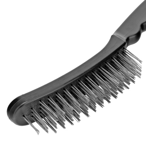 Щетка пятирядная металлическая с пластмассовой ручкой Sparta по ценам производителя в Москве с доставкой по всей России