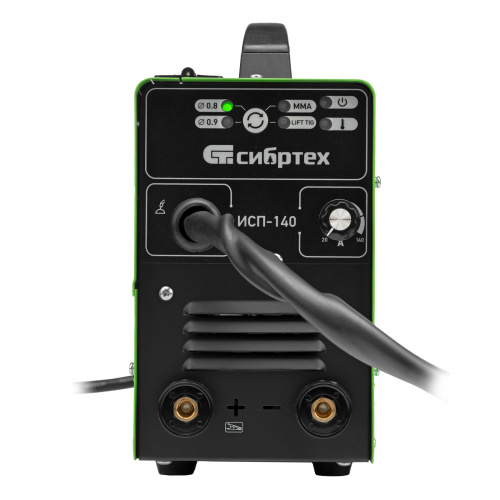Аппарат инвертор. полуавтомат. сварки ИСП-140, 140 А, ПВ 60% Сибртех по ценам производителя в Москве с доставкой по всей России