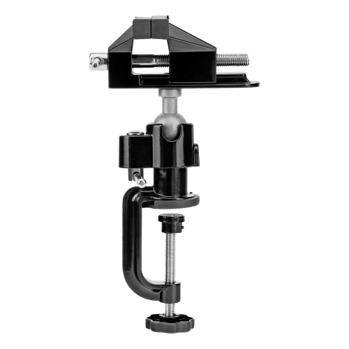 Тиски настольные, многофункциональные, сменная насадка, хомут для дрели, шарнирный механизм, 70 мм Matrix по ценам производителя в Москве с доставкой по всей России