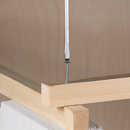 Отвертка SL6.5 x 150 мм, S2, трехкомпонентная рукоятка Gross по ценам производителя в Москве с доставкой по всей России