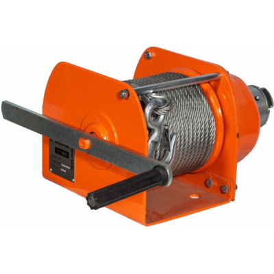 Лебедка барабанная ручная JHW 1 т 40 м СибТаль купить в Москве с доставкой по всей России | ProtosMarket.ru