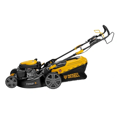 Газонокосилка бензиновая GLD-520SP, 196 куб.см, ширина 52 см, привод, 7 уровней,травосборник 60 л Denzel по ценам производителя в Москве с доставкой по всей России
