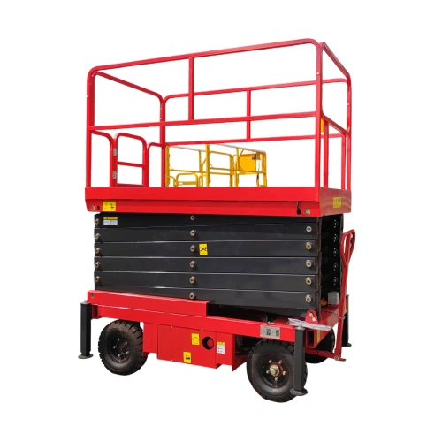 Подъемник ножничный самоходный 500 кг 6/8 м TOR SJY-0,5-6 DC аккумуляторный (G) купить в Москве с доставкой по всей России | ProtosMarket.ru