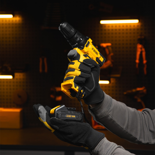 Дрель-шуруповерт аккумуляторная CDL-12-02BM, Li-Ion, 12 В, 2 акк. Denzel по ценам производителя в Москве с доставкой по всей России