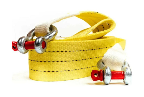 Буксир текстильный ленточный TOR БТЛ 10,0 т 10,0 м (скоба-скоба) купить в Москве с доставкой по всей России | ProtosMarket.ru