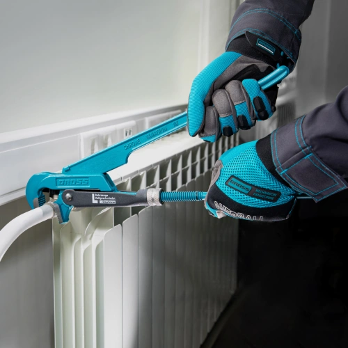 Ключ трубный рычажный 1.5, №2, цельнокованый, CrV, тип "L" Gross по ценам производителя в Москве с доставкой по всей России