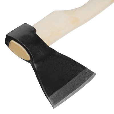 Топор кованый, в сборе, 680/980 г, деревянное топорище, 400 мм, А по ценам производителя в Москве с доставкой по всей России