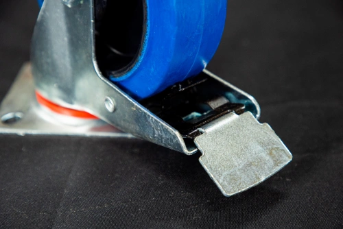 Колесо поворотное резина SRCLb 63 160 мм с тормозом (F) по ценам производителя в Москве с доставкой по всей России