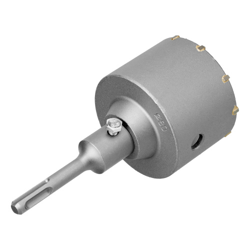 Коронка по бетону в сборе, М22 х 80 мм, SDS Plus Сибртех по ценам производителя в Москве с доставкой по всей России