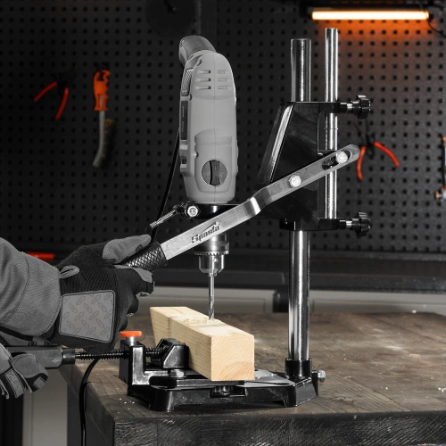 Станок для крепления дрели с тисками Sparta купить в Москве с доставкой по всей России | ProtosMarket.ru